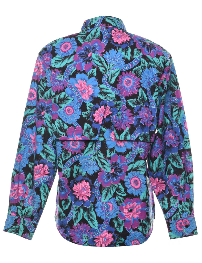 Floral Wrangler Blouse - M