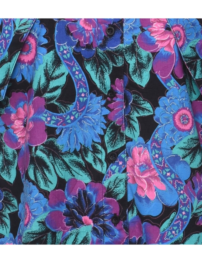 Floral Wrangler Blouse - M
