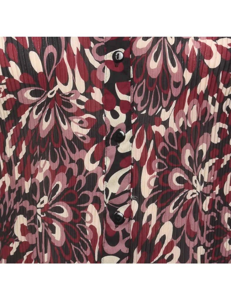 Floral Y2K Blouse - L