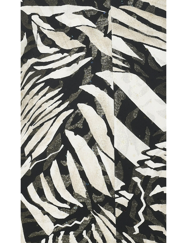 Foliage Evening Top - M