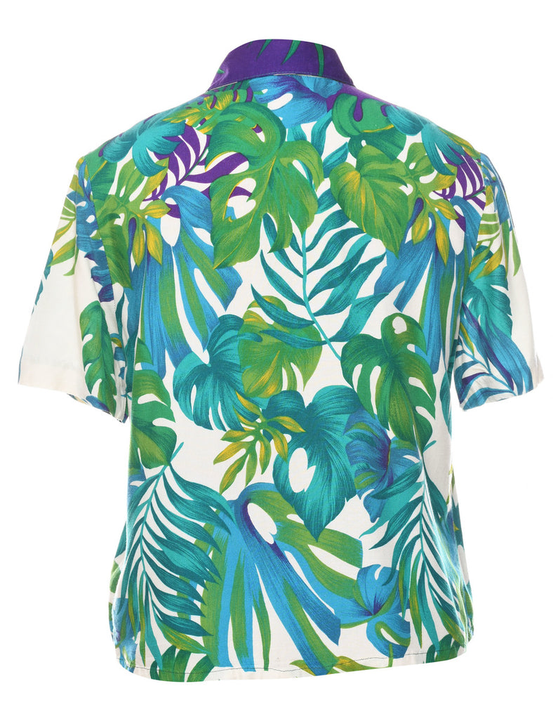 Foliage Hawaiian Shirt - M