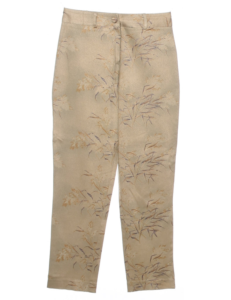 Foliage High Waist Trousers - W28 L28