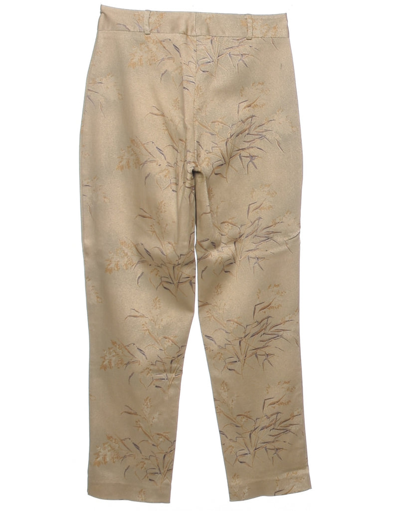 Foliage High Waist Trousers - W28 L28