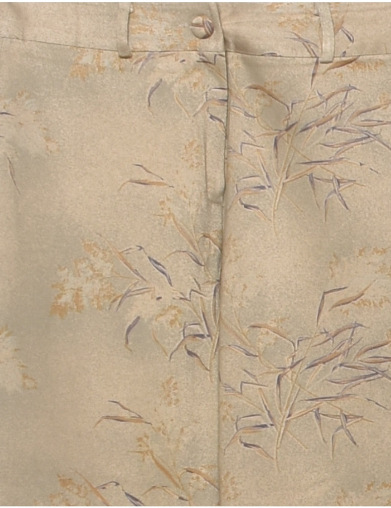 Foliage High Waist Trousers - W28 L28