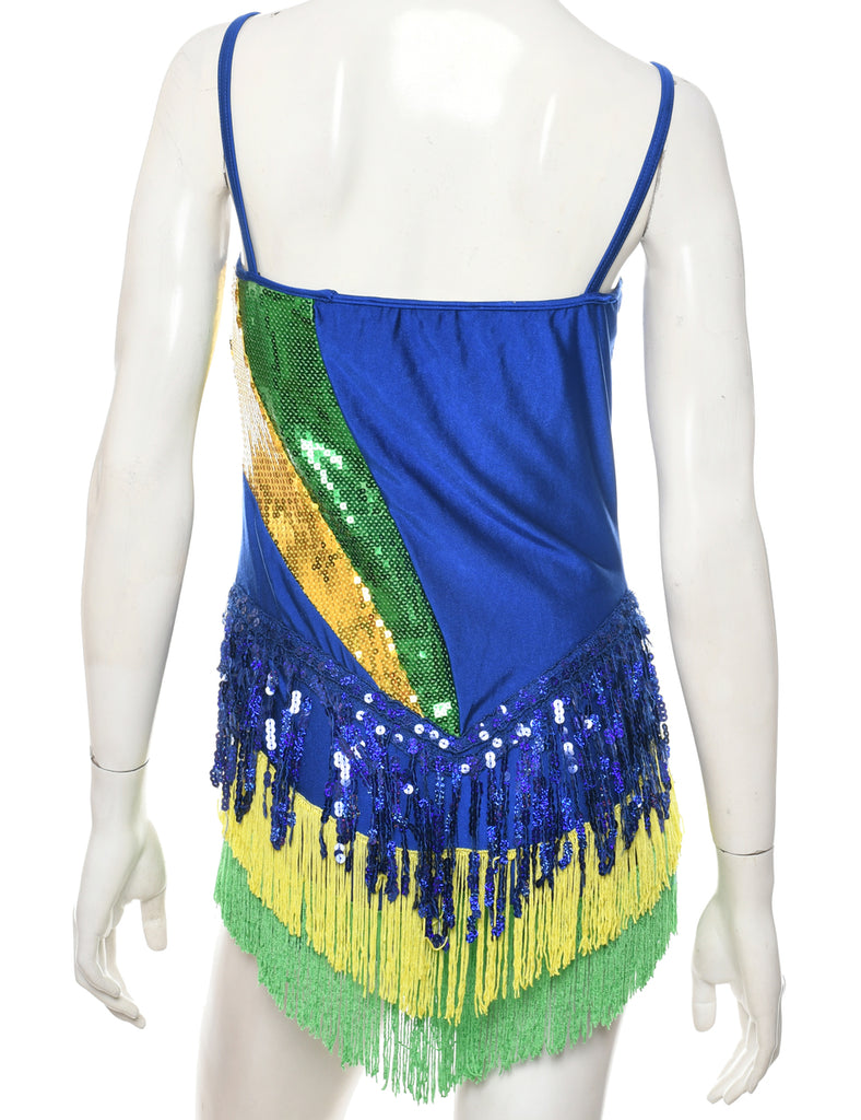 Fringed Showgirl Outfit - M