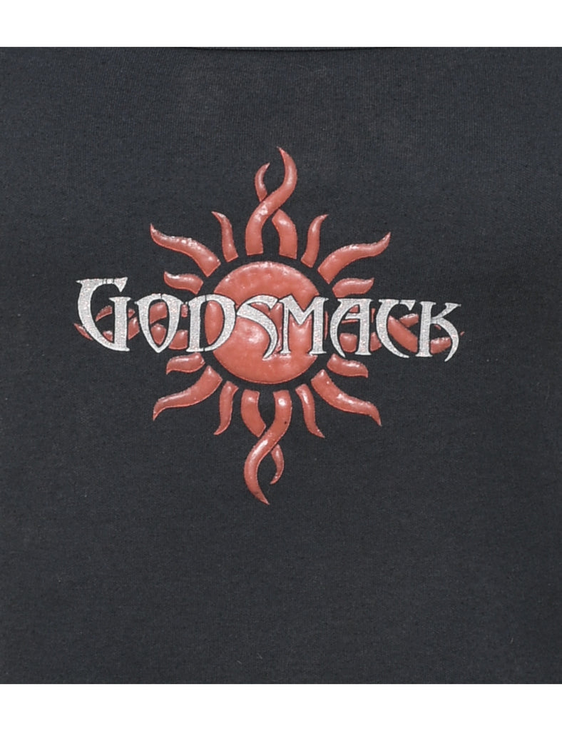 Gant Godsmack 1990s Black Printed Vest - S