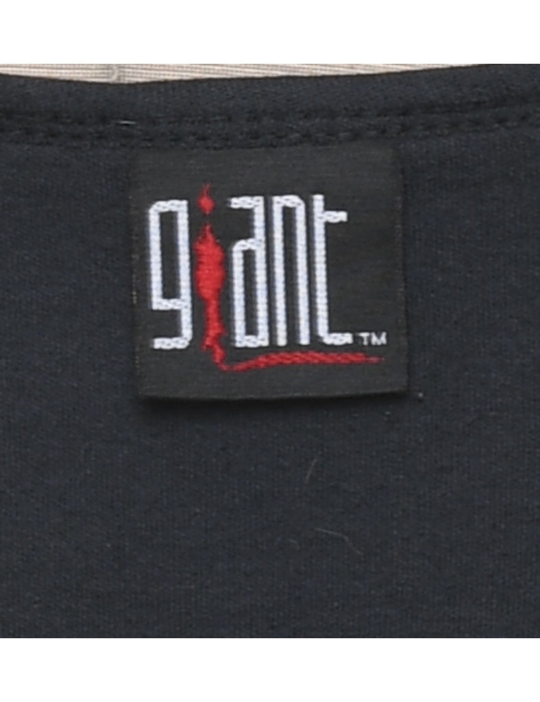 Gant Godsmack 1990s Black Printed Vest - S