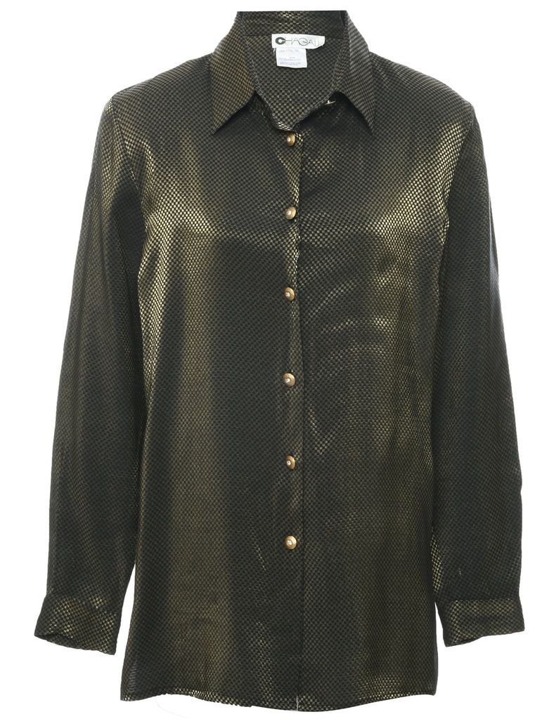 Geometric Evening Shirt - L
