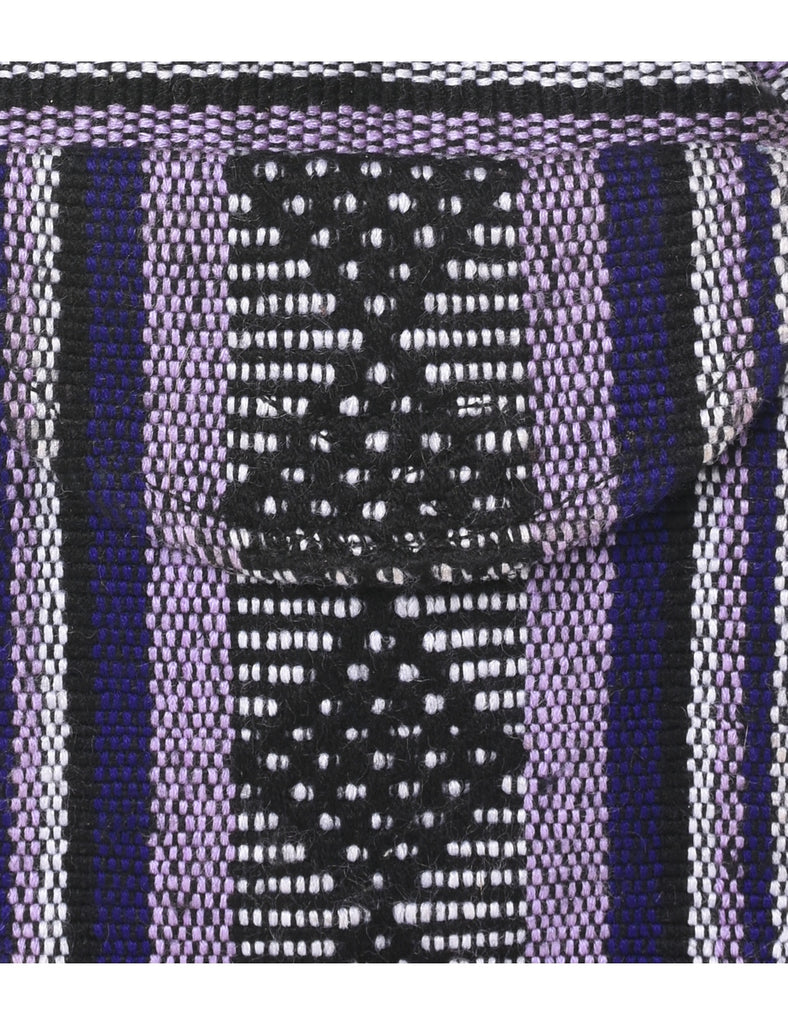 Geometric Pattern Backpack - M