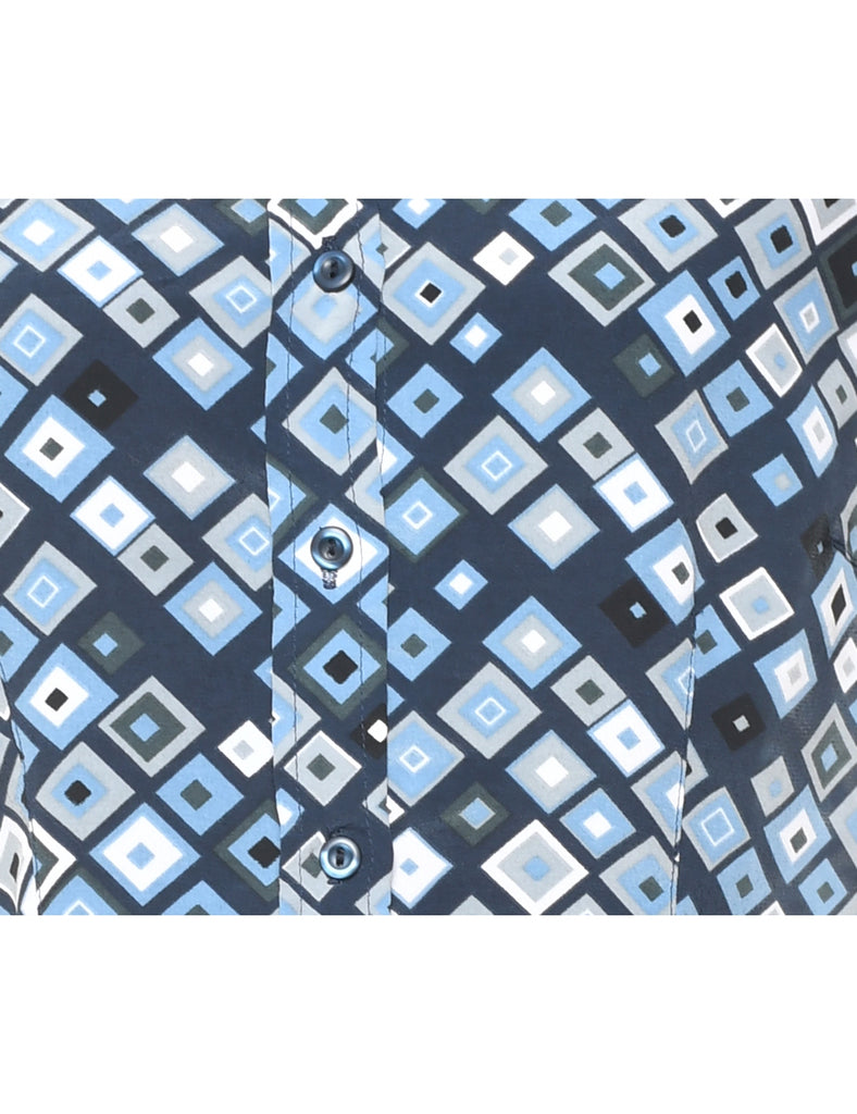 Geometric Petite Shirt - S