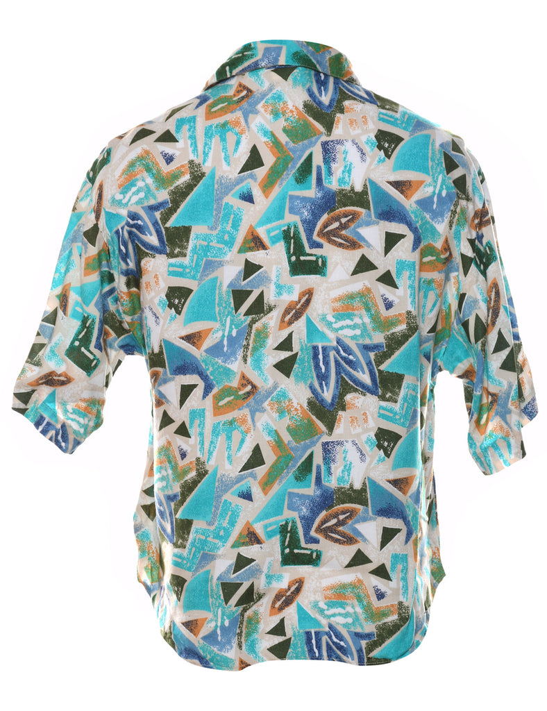 Geometric Print Shirt - S