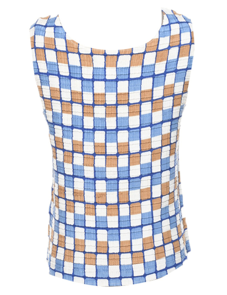 Geometric Printed Top - L