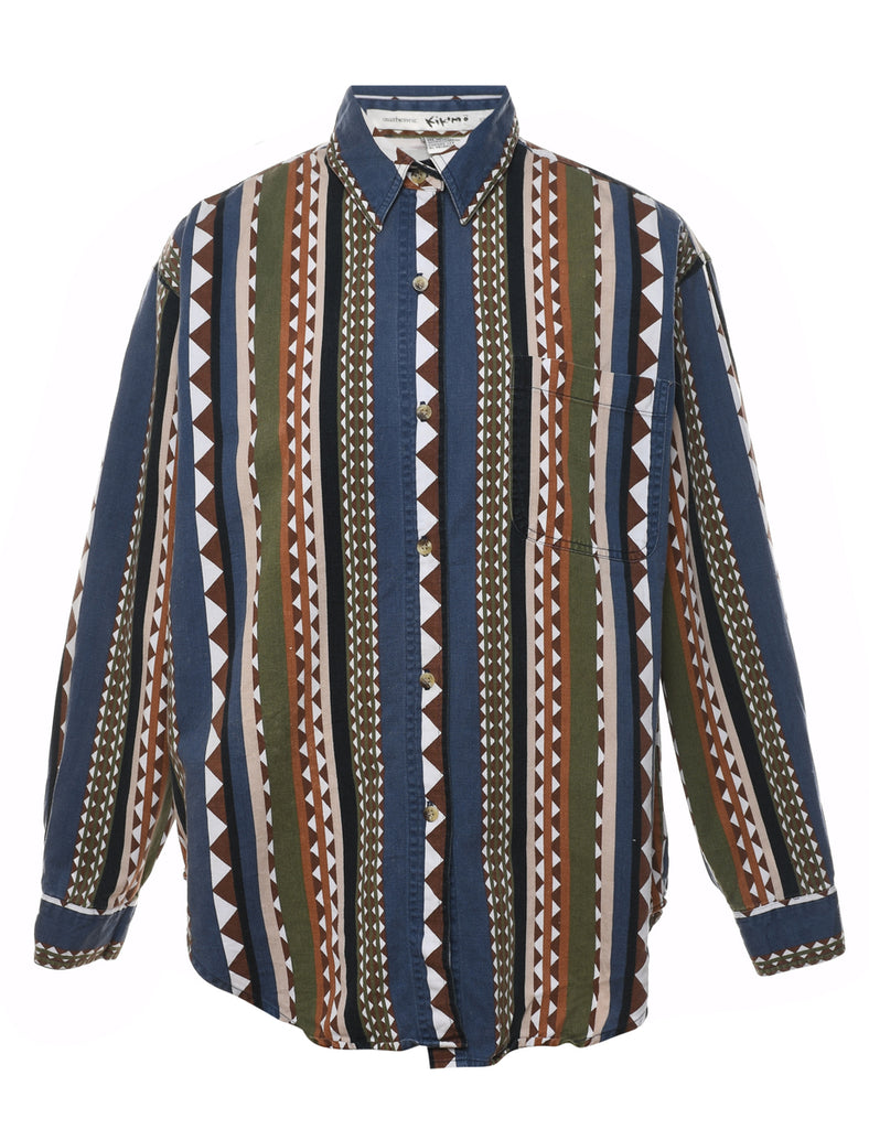 Geometric Shirt - L