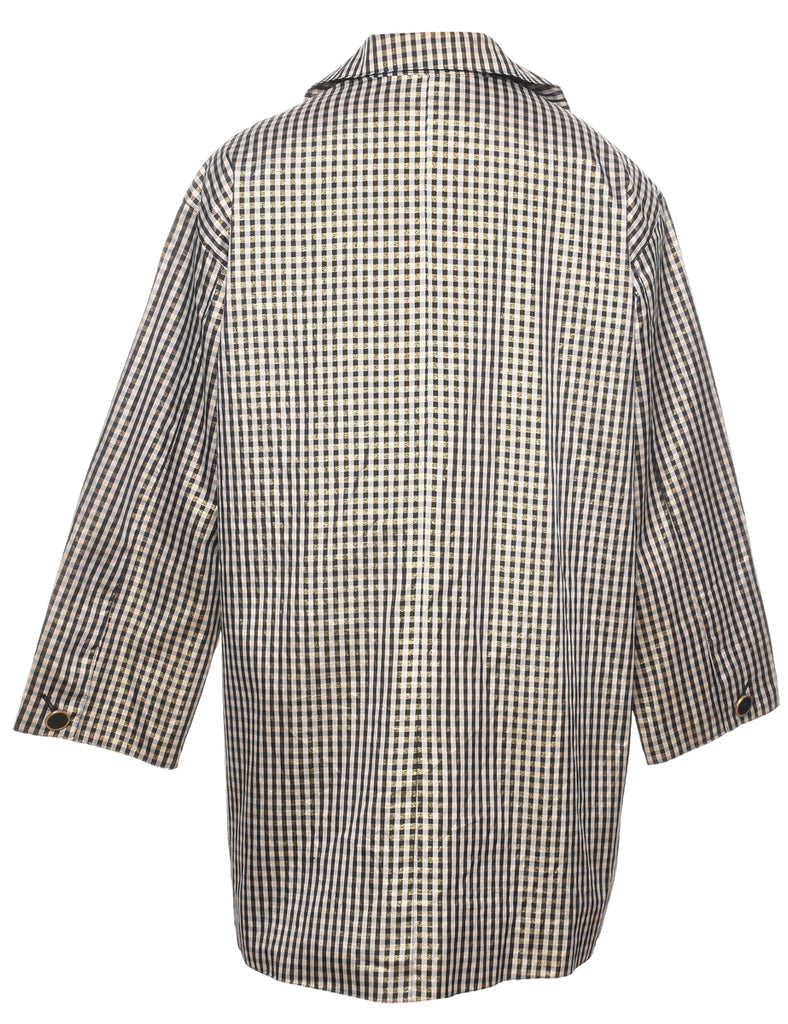 Gingham 1980s Jacket  - XL