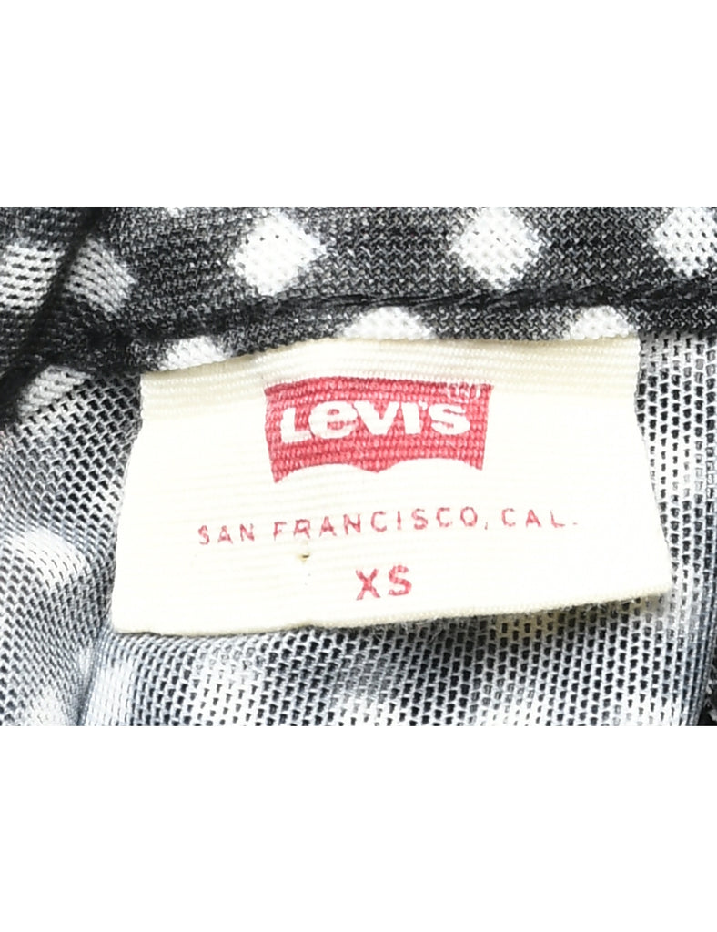 Gingham Pattern Blouse - XS