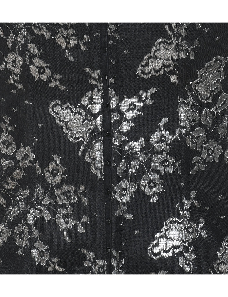 Glamorous Floral Print Corset - S