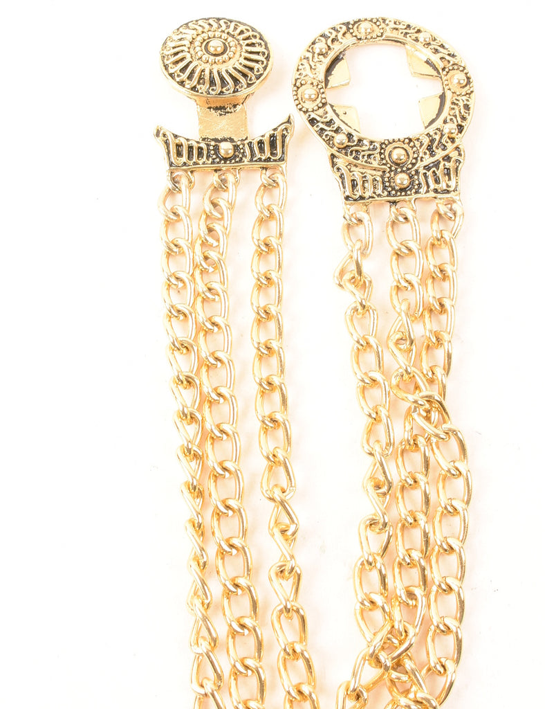 Gold Western Belt - M
