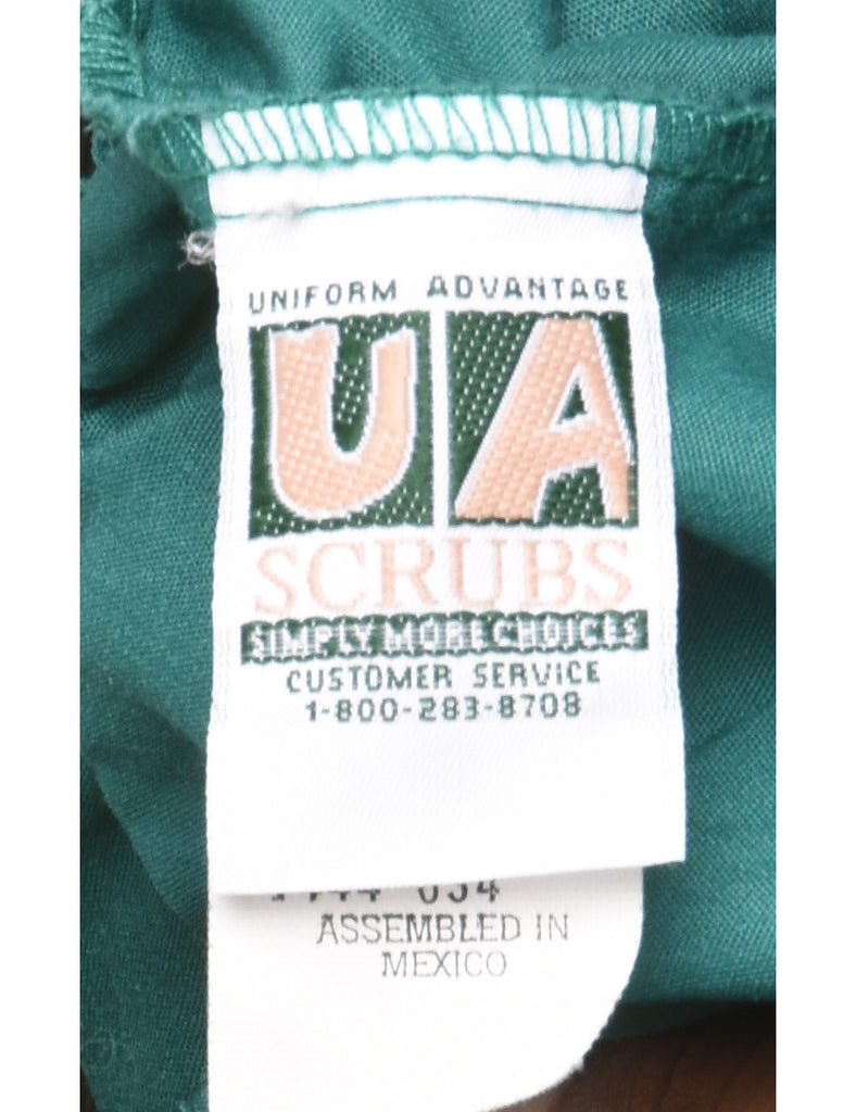 Green Elasticated Trousers - W24 L30