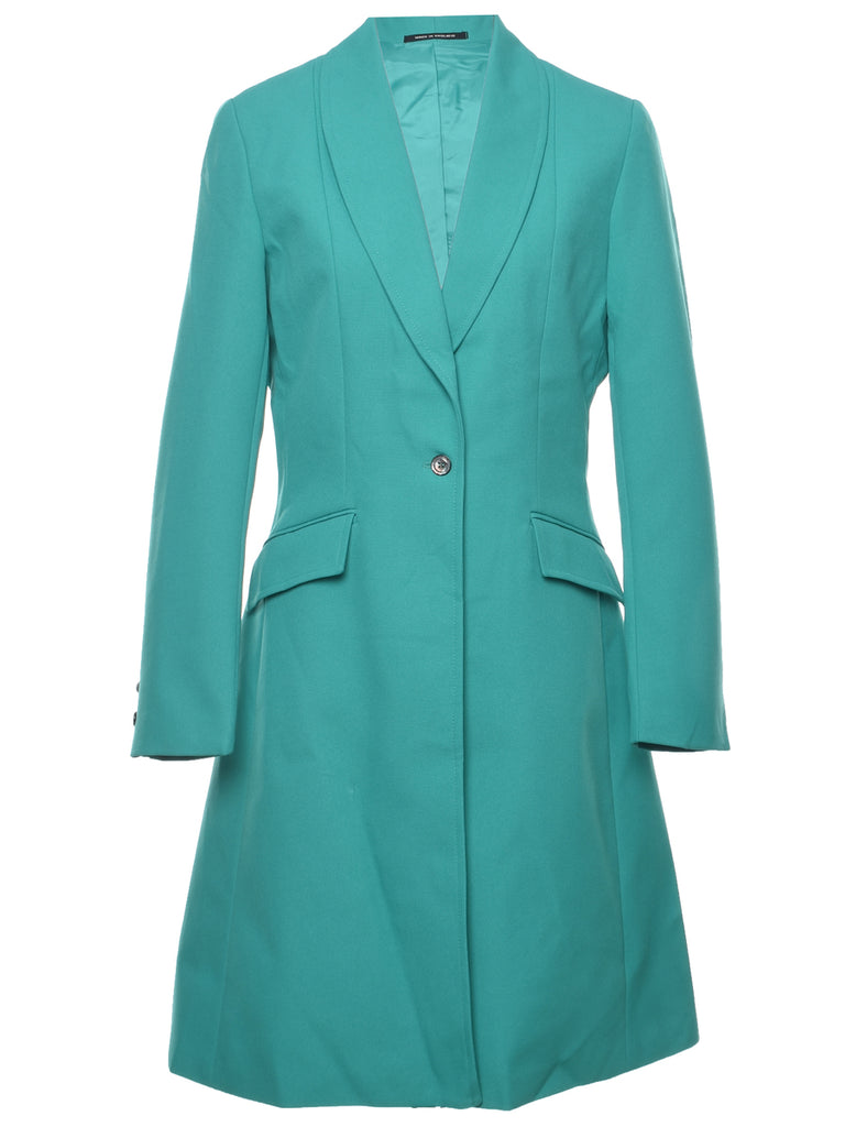 Green Extra Long Blazer - S