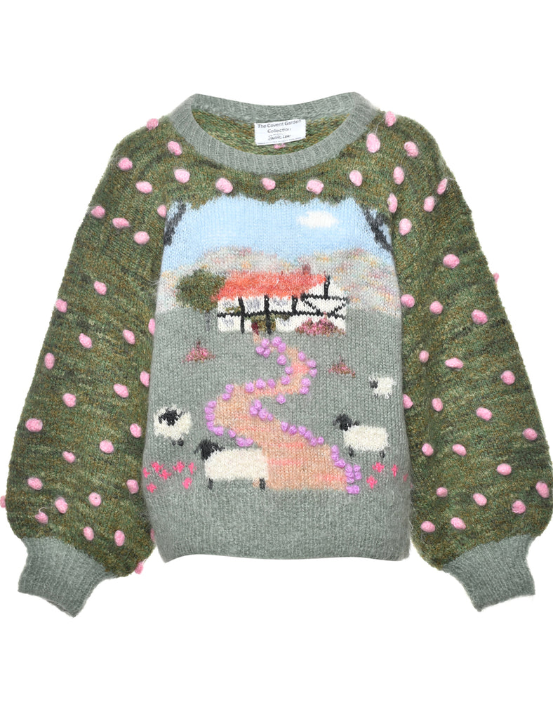 Green Jumper - M