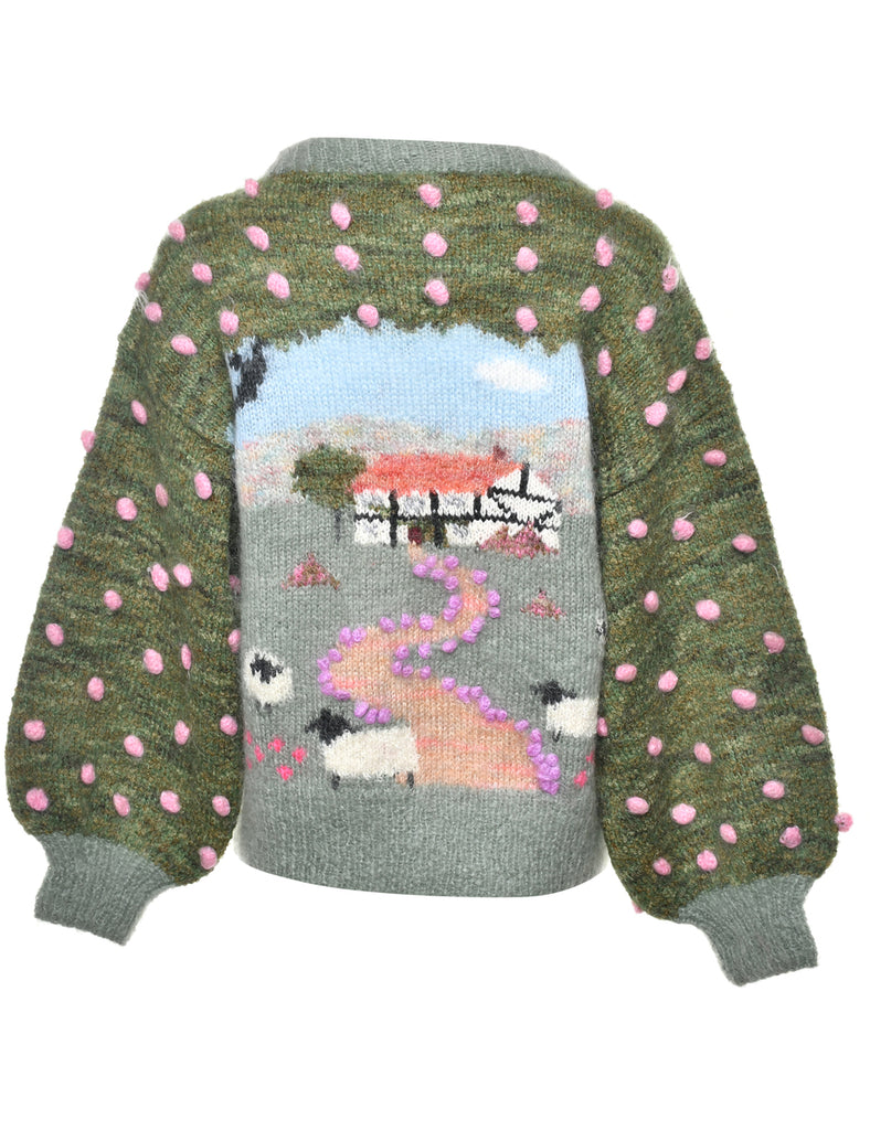 Green Jumper - M