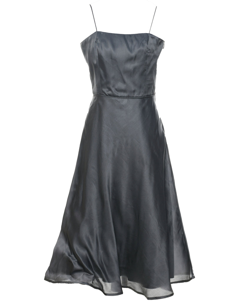 Grey Evening Dress - S