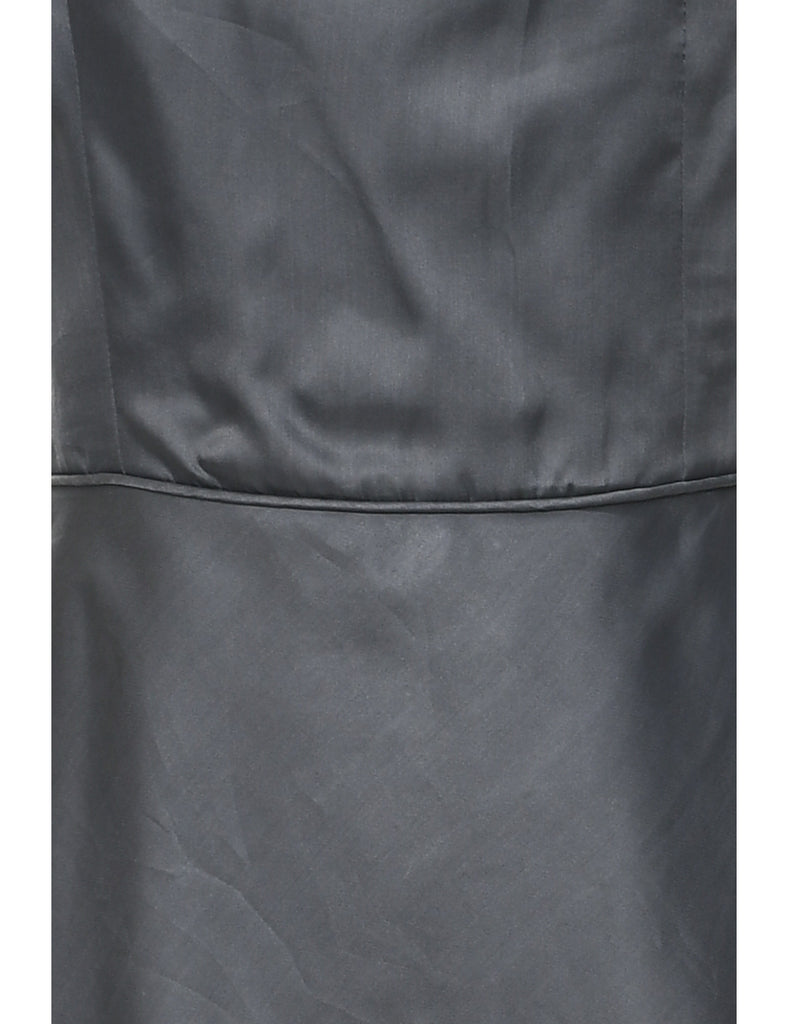 Grey Evening Dress - S