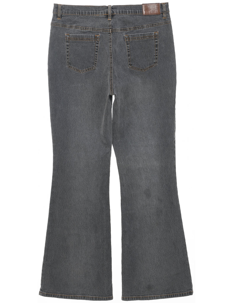Grey Flared Jeans - W31 L31