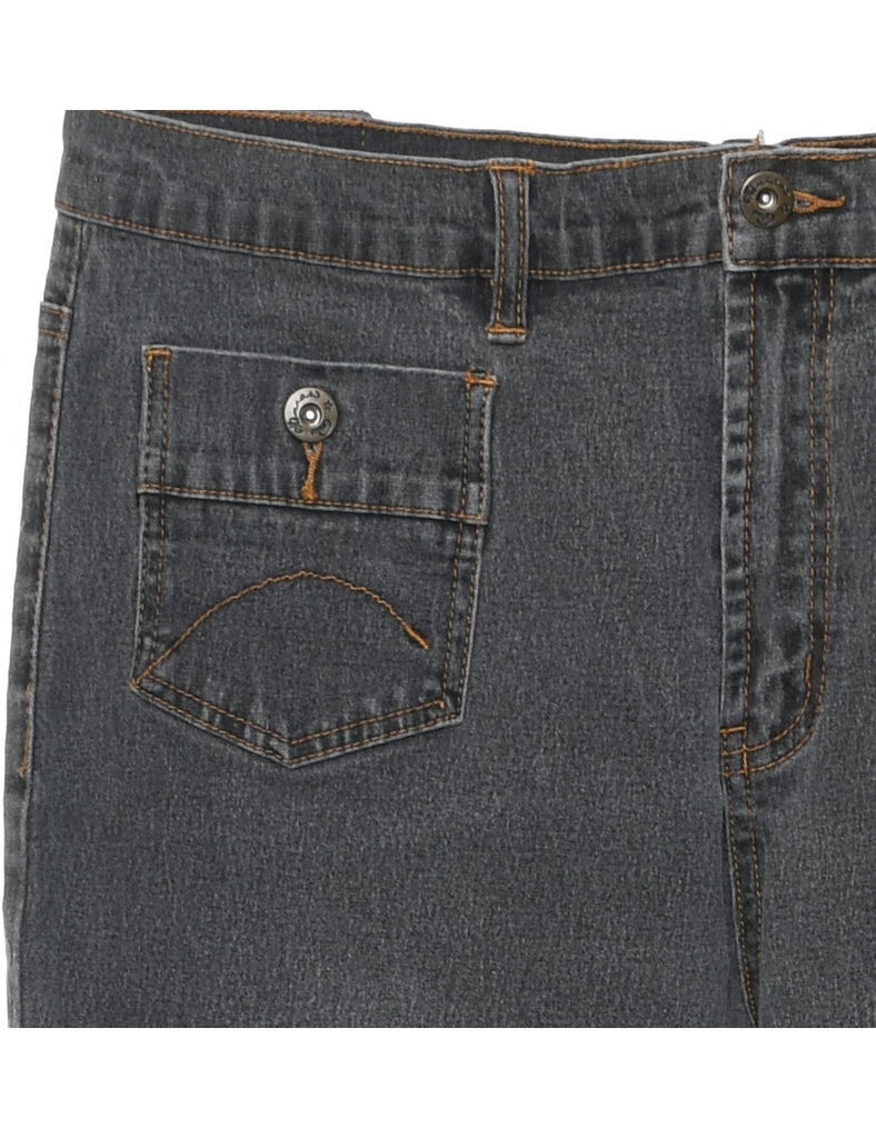 Grey Flared Jeans - W31 L31