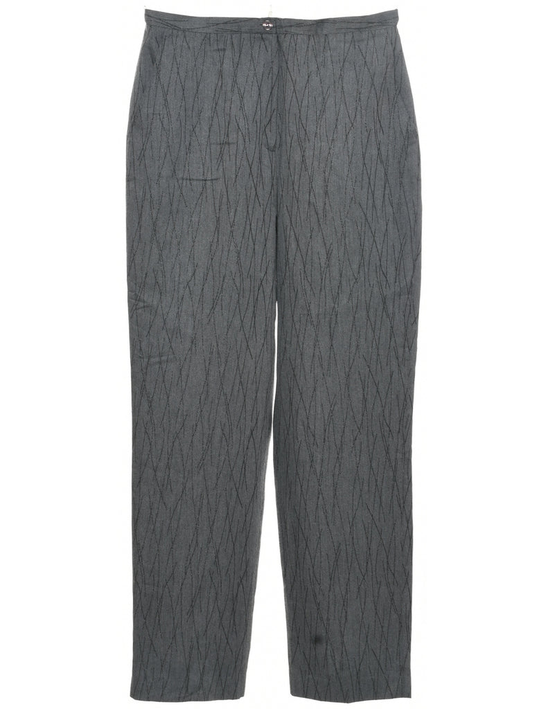 Grey Trousers - W32 L30