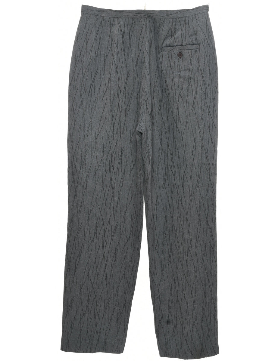 Grey Trousers - W32 L30