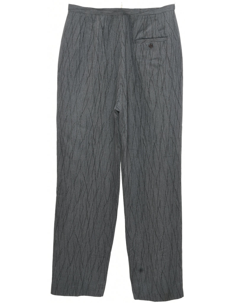 Grey Trousers - W32 L30