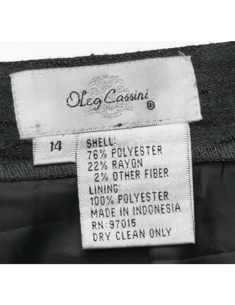 Grey Trousers - W32 L30