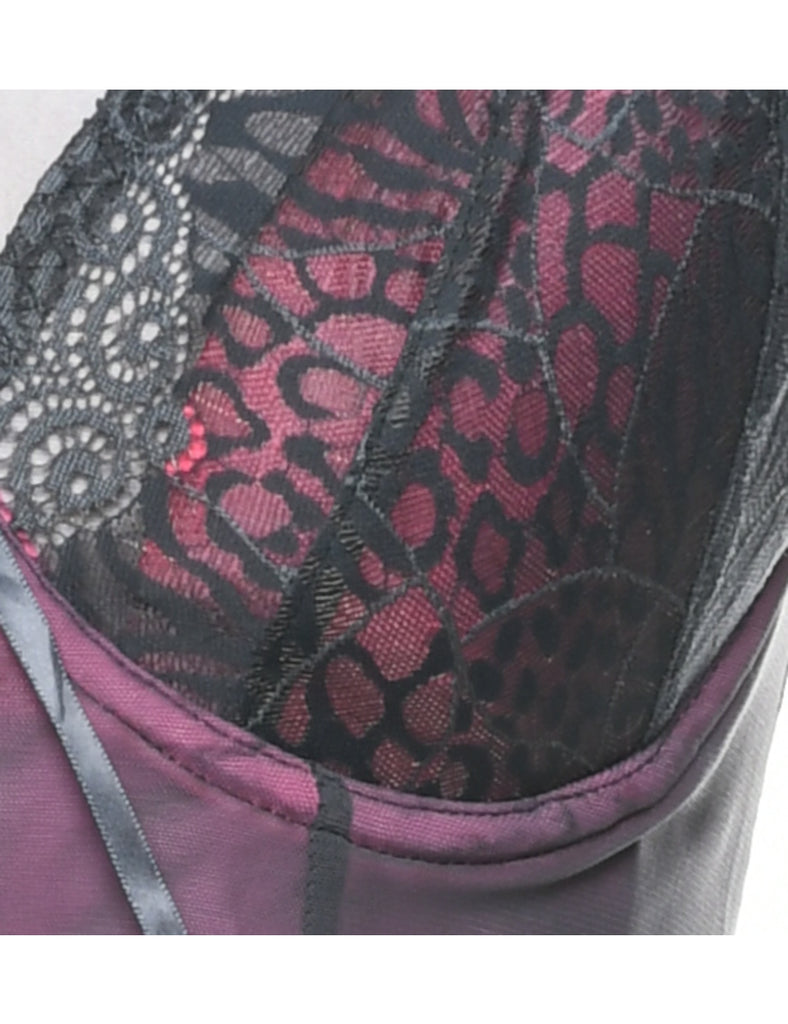 Grey Y2K Babydoll - S