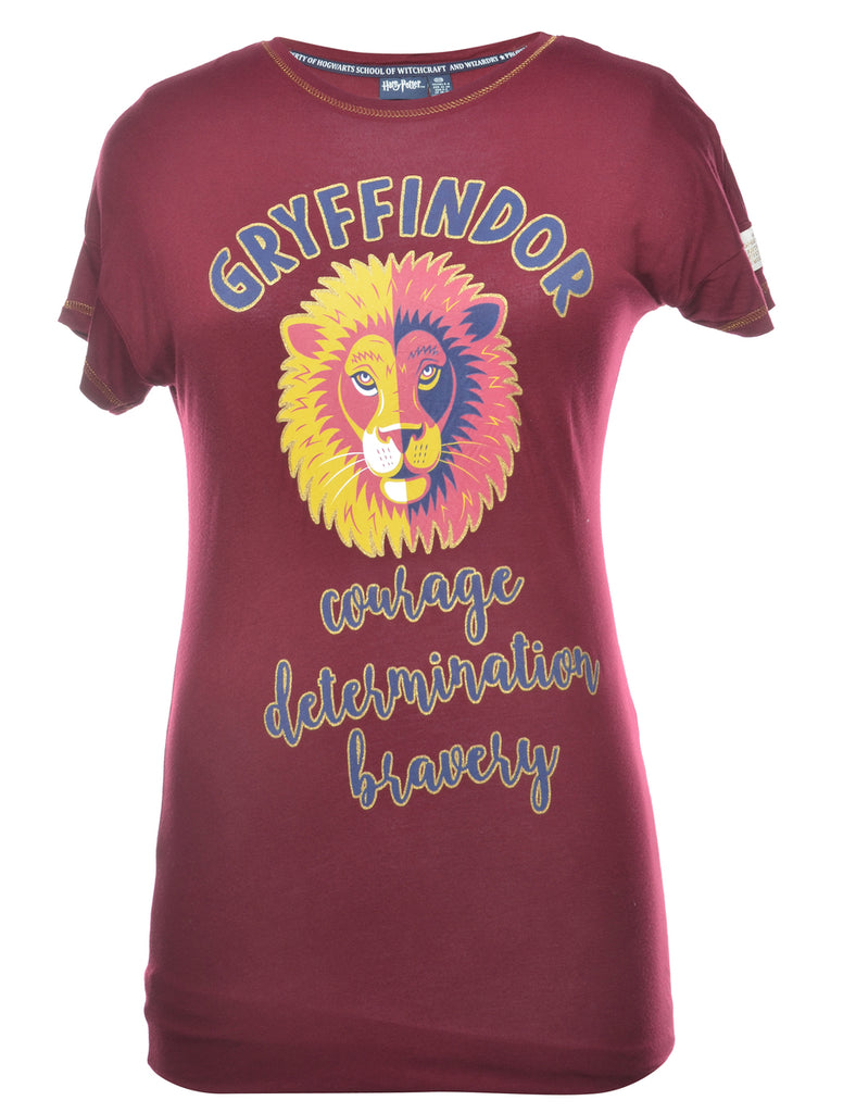Gryffindor Printed T-shirt - XL