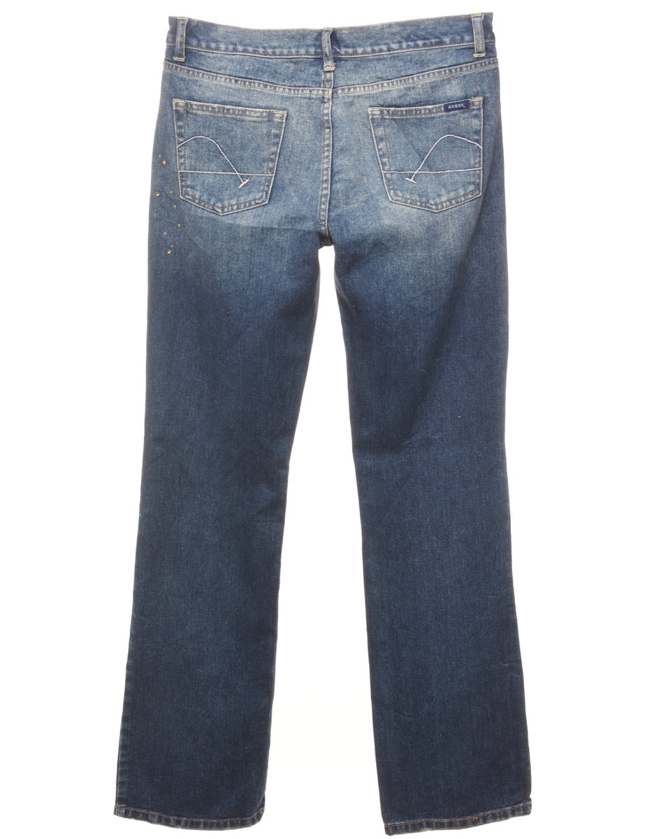 Women's Guess Guess Bootcut Jeans Denim, M Beyond Retro