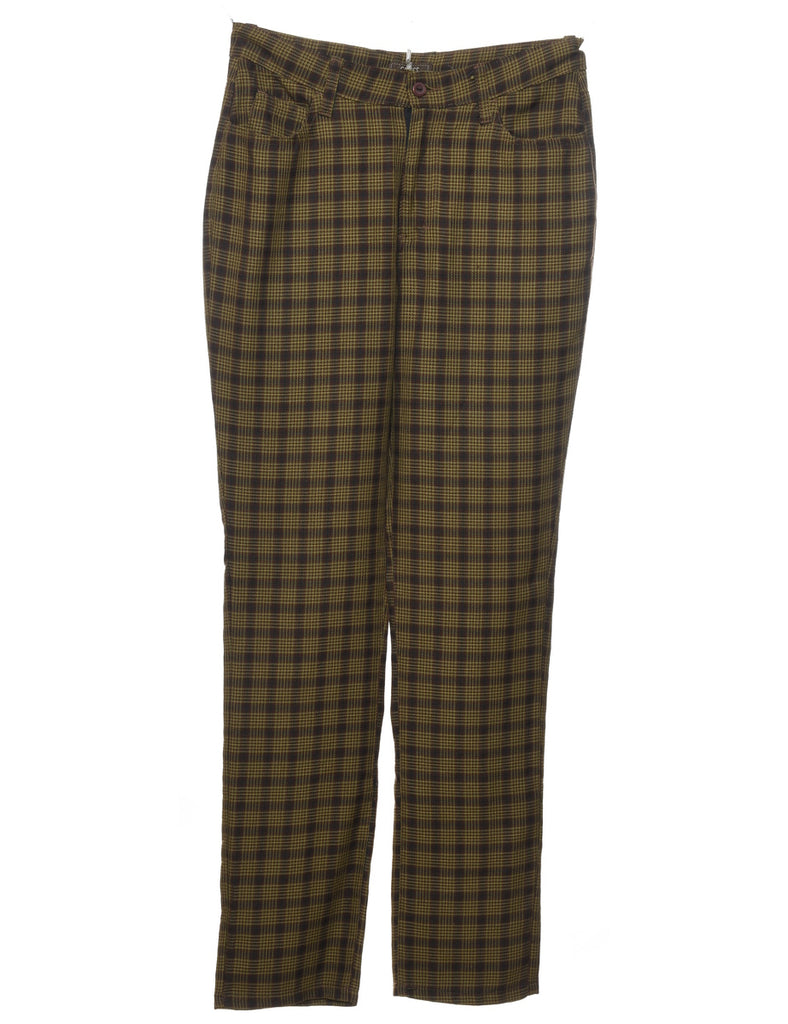 Guess Checked Trousers - W29 L32
