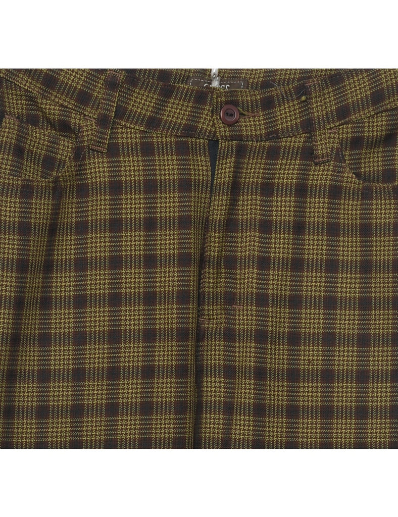 Guess Checked Trousers - W29 L32