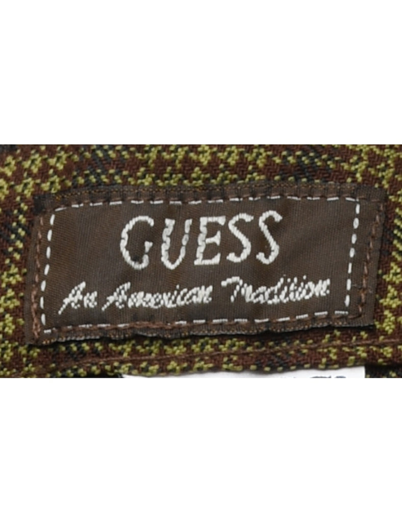 Guess Checked Trousers - W29 L32