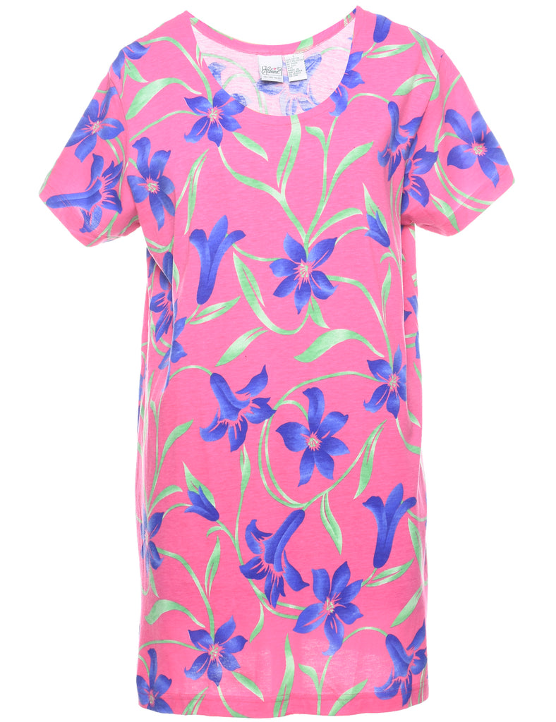 Haband Floral Print Dress - L
