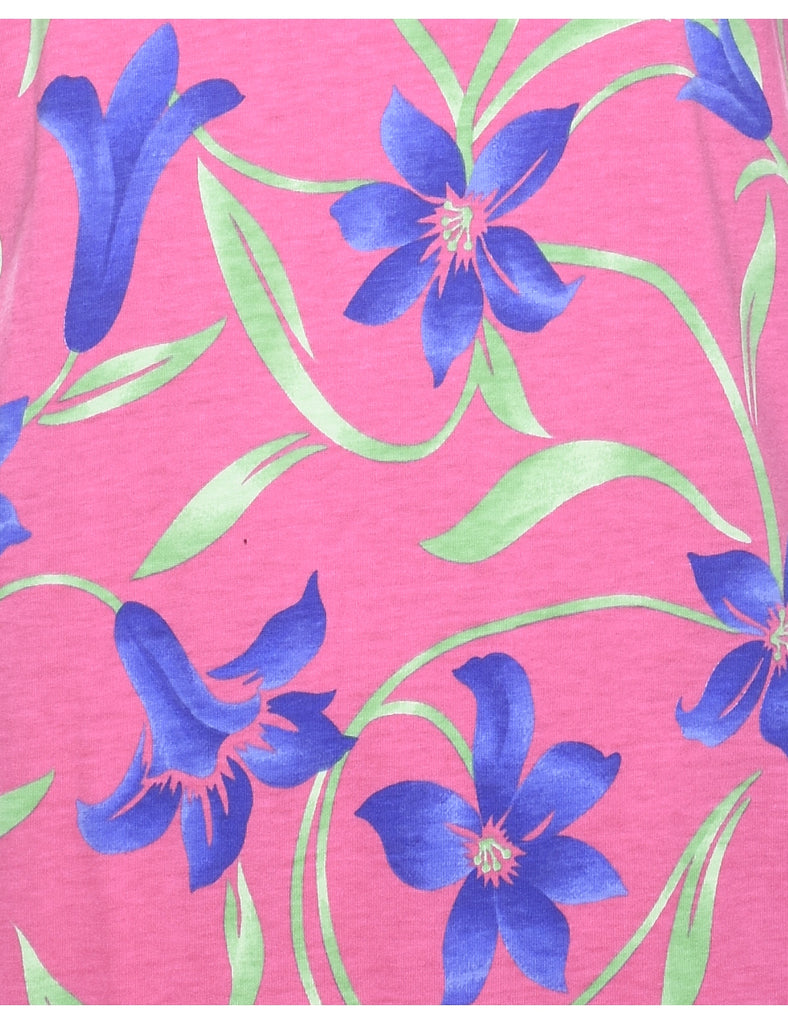 Haband Floral Print Dress - L