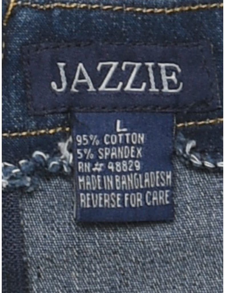 Halter Denim Dress - L