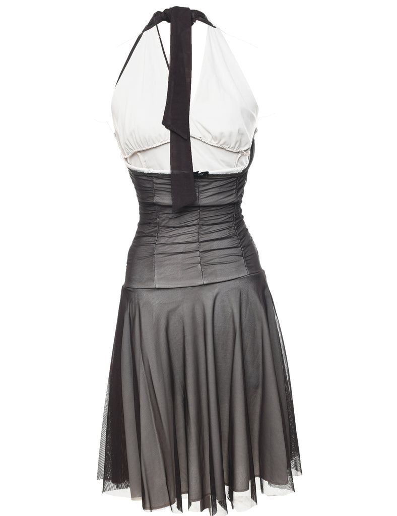 Halter Evening Dress - XS