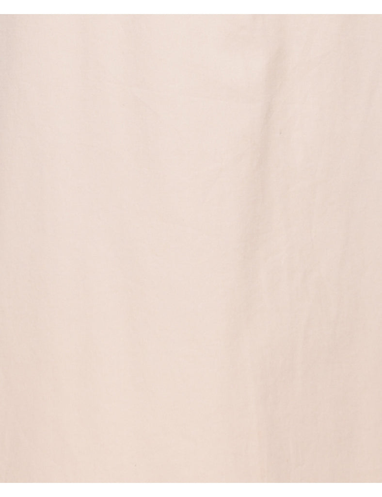 Halter Light Brown Dress - M