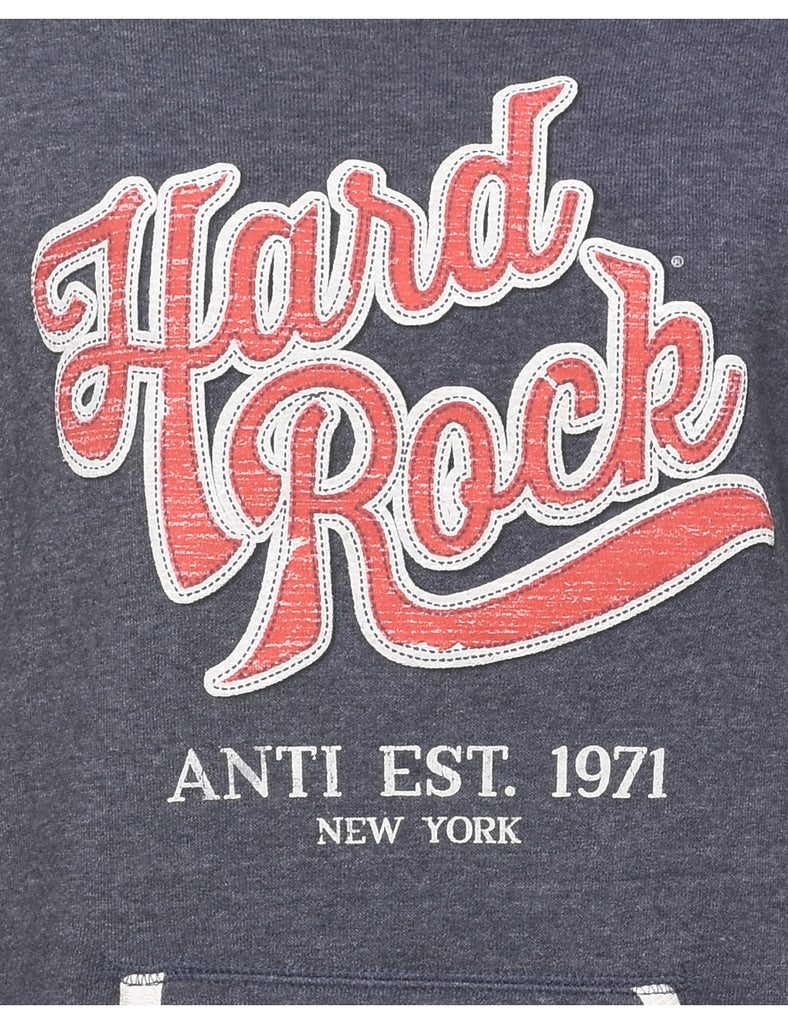 Hard Rock Printed Sweatshirt - M