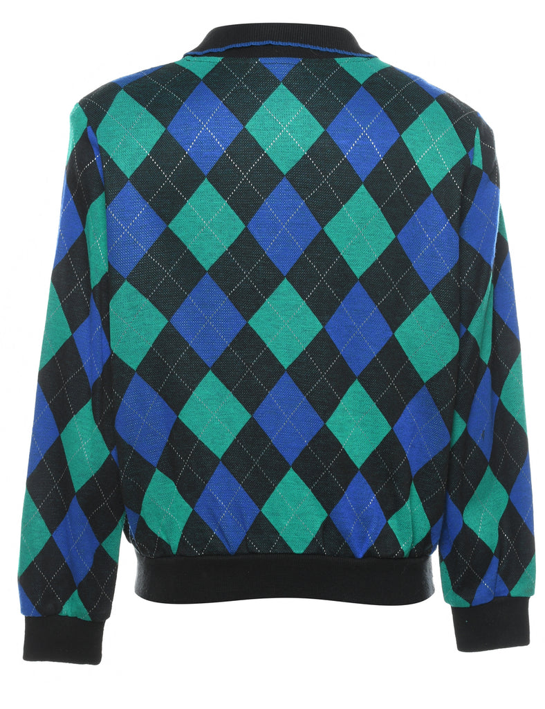 Harlequin Pattern Jumper - S