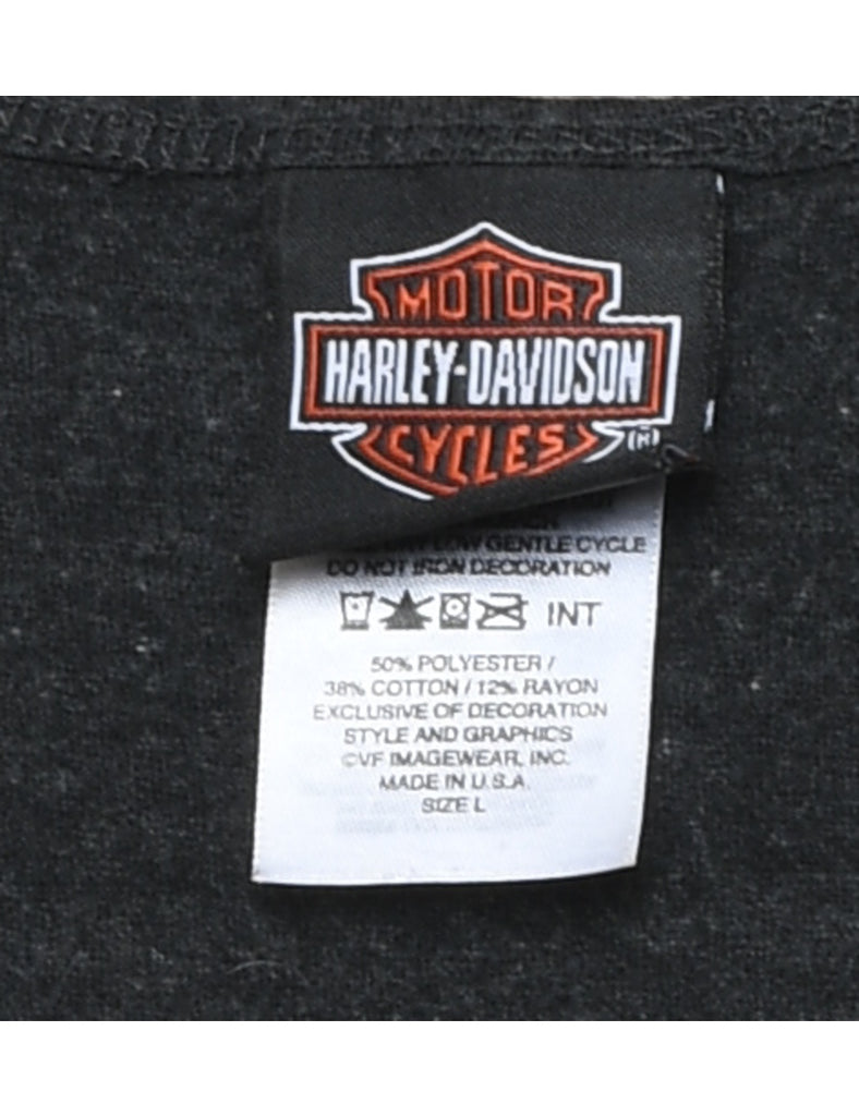 Harley Davidson Black Vest - S