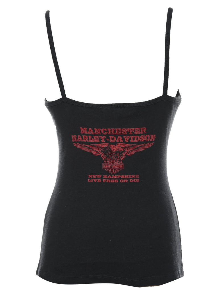 Harley Davidson Printed Y2K Vest - XS