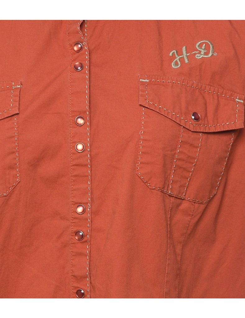 Harley Davidson Western Shirt - XL