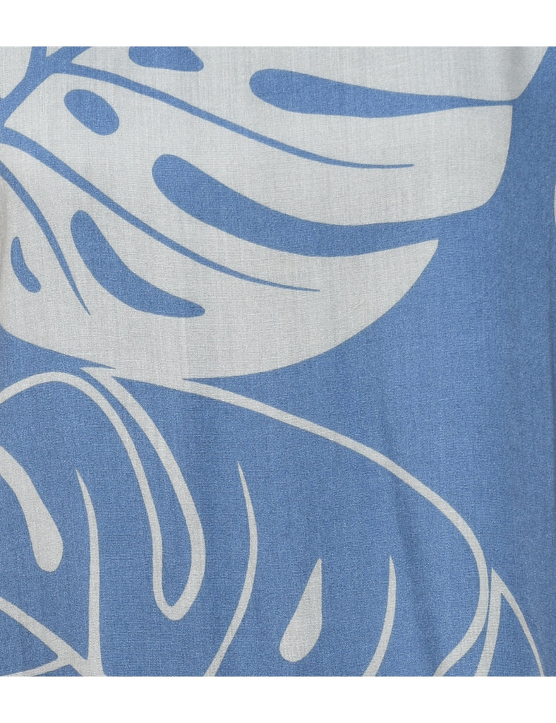 Hawaiian Print Printed Top - M